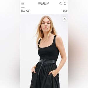 💄Marcella Kala leather belt S